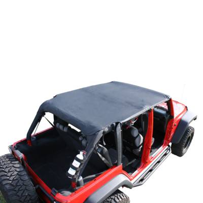 Rugged Ridge - Rugged Ridge 13589.35 Island Pocket Topper Black for Jeep Wrangler Unlimited