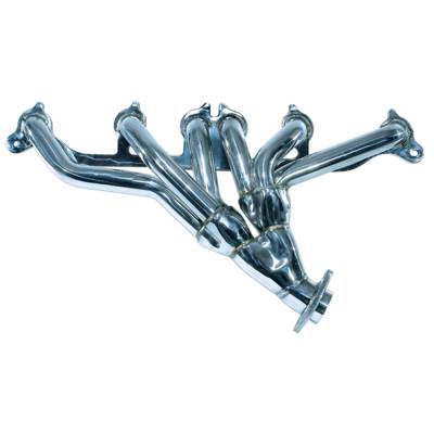 Rugged Ridge - Rugged Ridge 17650.51 Polished Stainless Steel Header for 87-98 Jeep 4.0L