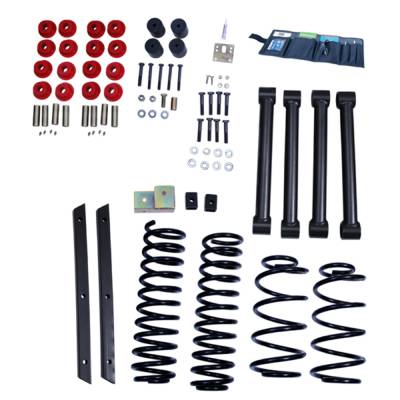 Rugged Ridge - Rugged Ridge 18401.31 2" Lift Kit w/o Shocks for Jeep Wrangler