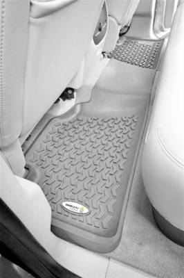 Rugged Ridge - Rugged Ridge TL-84951.11 Rear Floor Liner Gray Tread Lightly GM 1500 Pickup