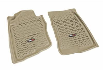 Rugged Ridge - Rugged Ridge 83905.10 Floor Liner Front Pair Tan 05-12 for Xterra