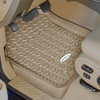 Rugged Ridge - Rugged Ridge TL-83902.01 Front Floor Liners Tan Tread Lightly Ford F150 Pickup