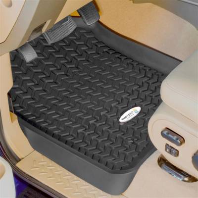 Rugged Ridge - Rugged Ridge TL-82902.08 Front Floor Liners Black Tread Lightly Ford F250/F350