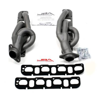 JBA Racing Headers - JBA Headers 1961S-2JT 1-5/8" Shorty Stainless Headers Ceramic for Ram 5.7L