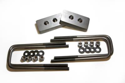Rugged Off Road - Rugged Off Road 5-5001 Rear Block Kit 1.0" for 04-20 Ford F150 2WD & 4WD