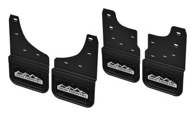 Gatorback - Gatorback 12" Black Front/Rear Mud Flap Set Silverado 1500 GCN28K-HCW