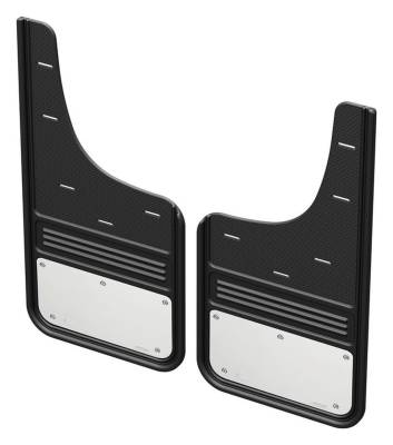 Gatorback - Gatorback 12" Front Mud Flaps Set Black for Ram 1500 GCR34F-SS