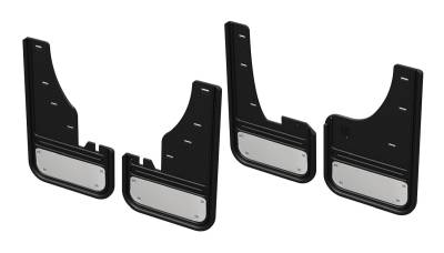 Gatorback - Gatorback 12" Black Front/Rear Mud Flap Set Ford Edge GCR401K-1