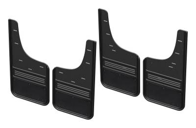 Gatorback - Gatorback 12" Black Front/Rear Mud Flap Set for Ram 1500 GCR34K-AA