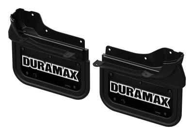 Gatorback - Gatorback 12" Front Mud Flaps Set Black Sierra HD GCR200F-DXW2
