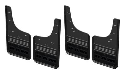 Gatorback - Gatorback 12" Black Front/Rear Mud Flap Set for Ram 1500 GCR34K-RTA