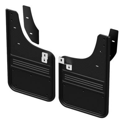 Gatorback - Gatorback 12" Black Front Mud Flaps for Toyota Tacoma GCR81F-0