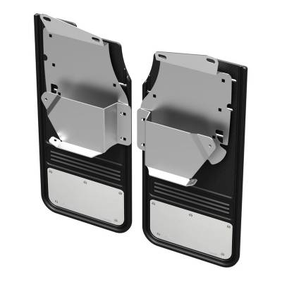 Gatorback - Gatorback 12" Black Rear Mud Flaps Ford Super Duty GCR48R-1