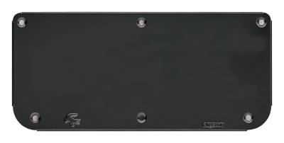 Gatorback - Gatorback Replacement 14" Mud Flap Plate Blank Gunmetal GM755772