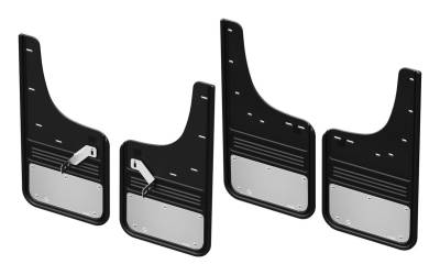 Gatorback - Gatorback 12" Black Front/Rear Mud Flap Set F150 Lightning GCR411K-SS
