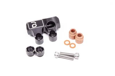 RADIUM Engineering - RADIUM Engineering 20-0445 Fuel Rail TOP Feed Conversion MAZDA 13B PRIMARY