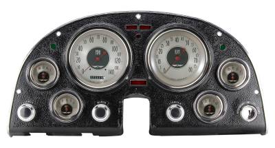 Classic Instruments - Classic Instruments CO63AN All-American Nickel Gauge Set for 63-67 Corvette