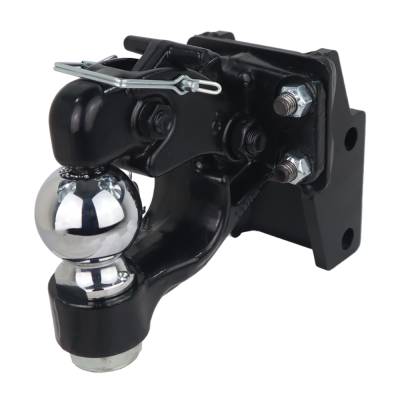 Shocker Hitch - Shocker Hitch SH-331-336-25 Shocker Combination 8-Ton Pintle Hook & 2-5/16" Ball