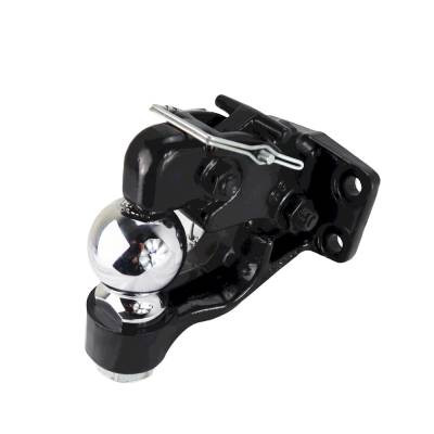 Shocker Hitch - Shocker Hitch SH-336-2 Shocker 8-Ton Combination Pintle Hook & 2" Ball