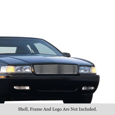 APS - APS GR01HFH14S Stainless Billet Grille Polish for 95-02 Cadillac El Dorado