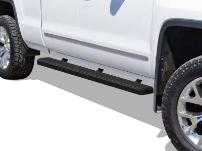 APS - APS IB03EAI5H IStep 5" Running Boards Black for 07-18 Silverado/Sierra Double
