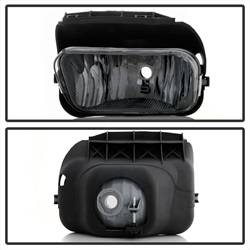 Spyder Auto - Spyder Auto 5023759 Halogen Fog Lights Black/Smoke for Silverado/Avalanche