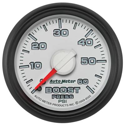 AutoMeter - AutoMeter 8505 Factory Match Mech Boost Gauge 0-60PSI 2-1/16" for Gen 3 Dodge