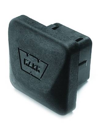 Warn - Warn 37509 2" Receiver Trailer Hitch Cover Black Rubber
