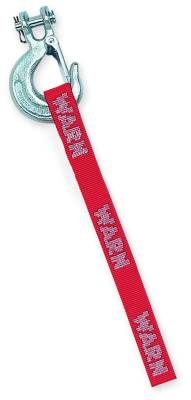 Warn - Warn 69645 Replacement Red Hook Strap Pull Grab Winch Logo Safety