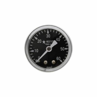 Allstar Performance - Allstar Performance ALL80214 1.5" Gauge 0-60 PSI Dry Type