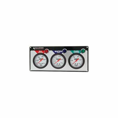 Allstar Performance - Allstar Performance ALL80092 Allstar Performance 3 Gauge Panel OP/WT/FP