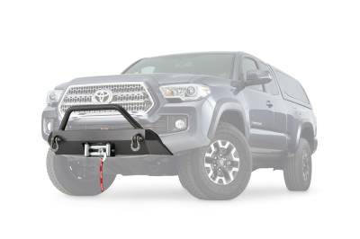 Warn - Warn 100044 Semi-Hiddden Winch Mount Kit for 16-23 Toyota Tacoma 4WD
