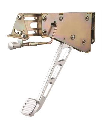 Lokar - Lokar EFB-9002 Billet Aluminum Under-The-Dash Foot Operated Emergency Brake