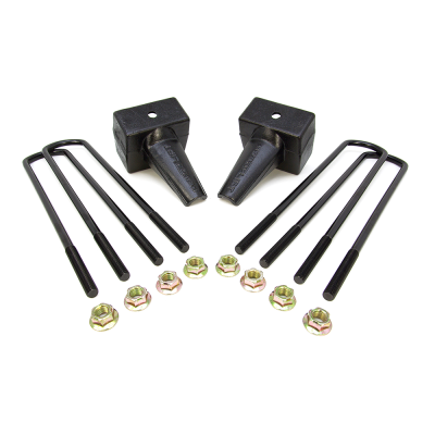 ReadyLift - ReadyLift 26-3205 5" Rear Block w/U-Bolt Kit 11-24 Silverado/Sierra 2500HD/3500