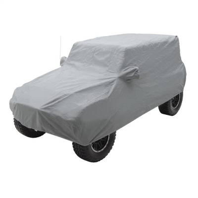 Smittybilt - Smittybilt 835 Jeep Cover Full Cover Gray for 07-18 Jeep Wrangler JK 2DR