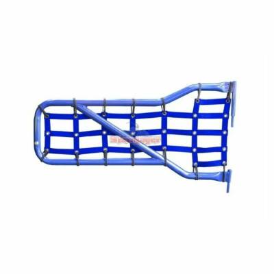 Steinjager - Steinjager Cargo Net Tube Door Covers Front-Blue for Wrangler JL J0048418