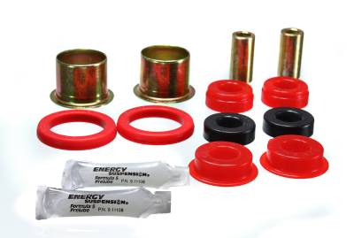 Energy Suspension - Energy Suspension 4.3133R Axle Pivot Bushing Set Front Polyurethane Red