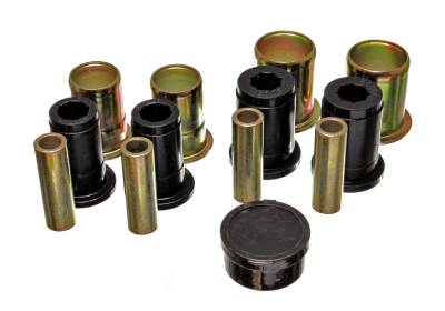 Energy Suspension - Energy Suspension 3.3165G Control Arm Bushing Set Polyurethane Black