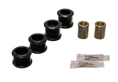 Energy Suspension - Energy Suspension 4.7128G Track Arm Bushing Set Front Polyurethane Black