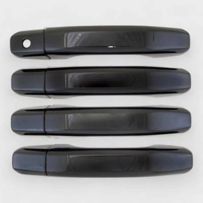 Trim Illusion - Trim Illusion DH6315BLK Front/Rear Door Handle Covers Black GM Truck/SUV