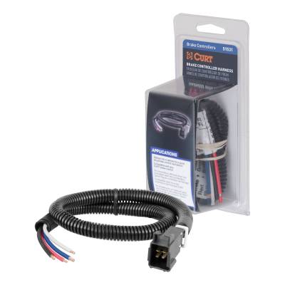 CURT - CURT 51531 Universal Trailer Brake Controller Harness w/Pigtails