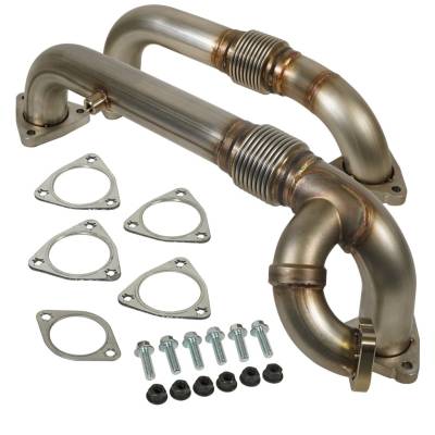 BD Diesel - BD Diesel 1043909 Up-Pipe Kit w/EGR Connector for 08-10 F250/F350/F450 6.4L PS