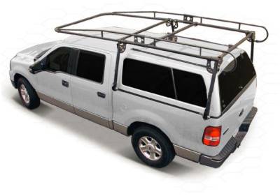 TrailFX - TrailFX FCLR002B HD Contractor Rack 800 lb Multi-Fit Black Steel for Camper