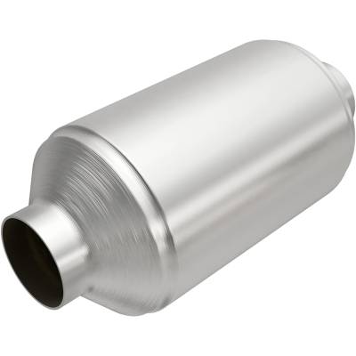 MagnaFlow Exhaust Products - MagnaFlow 5461205 California Universal Catalytic Converter 9.125" L x 4" W Round