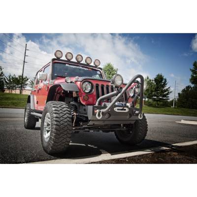 Rugged Ridge - Rugged Ridge 11620.10 All Terrain 4Pc Flat Fender Flares 07-18 Jeep Wrangler JK
