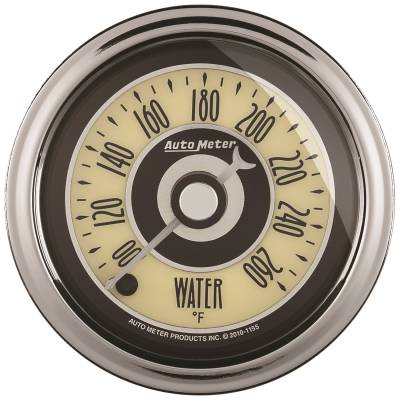 AutoMeter - AutoMeter 1154 Cruiser AD Water Temp Gauge 2-1/16" 100-260°F Stepper Motor