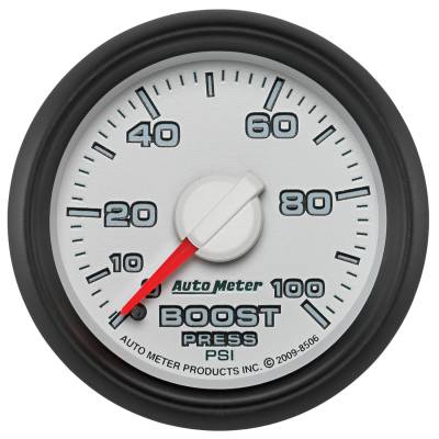 AutoMeter - AutoMeter 8506 Factory Match Mechanical Boost Gauge for Gen 3 Dodge