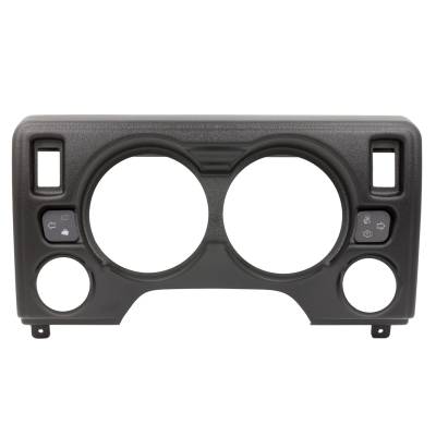 AutoMeter - AutoMeter 90010 Direct Fit Dash Panel 4 Gauge Mount 5" X2/2-1/16"X2 for Jeep TJ
