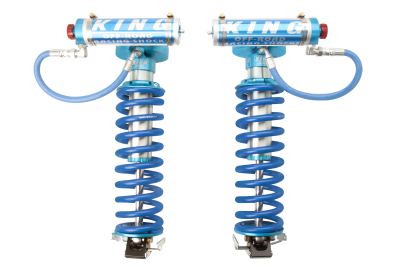 King Shocks - King Shocks 25001-146A 2.5" Front Coilover Kit w/Remote Res 05+ F250/F350/450