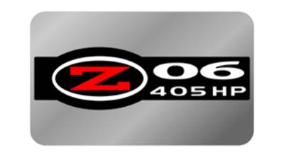 Eurosport Daytona - Eurosport Daytona 4104 Stainless Exhaust Enhancer Plate C5 Corvette Z06 Logo